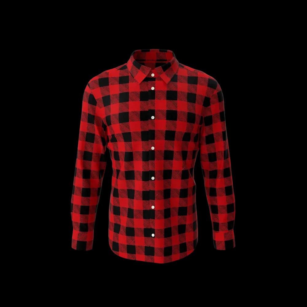 Camicia Oversize a Scacchi