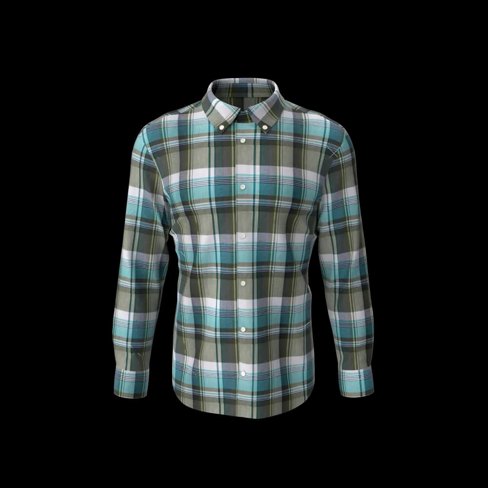 Camicia Oversize Quadri Grandi