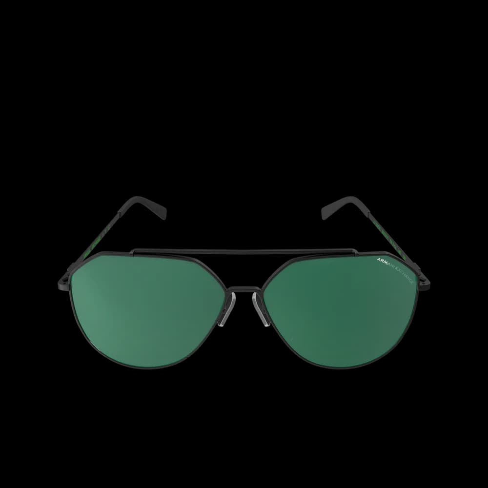 Occhiali Verde e Nero