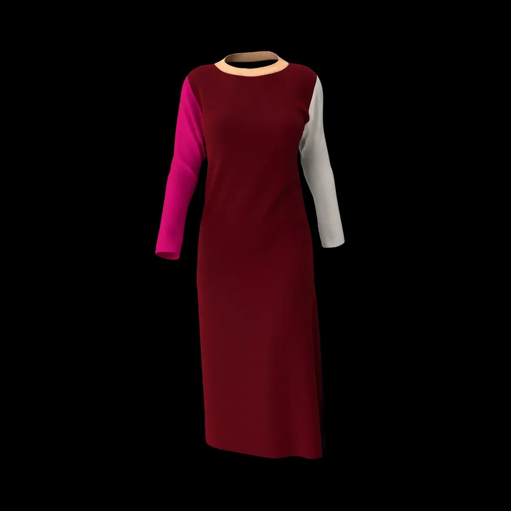 Tailleur Rosso e Nero